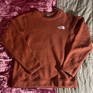 The North Face Men's Burnt Orange Crewneck Sweater